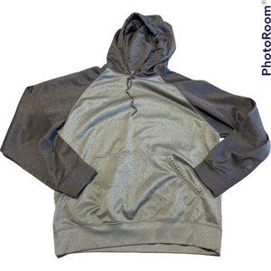 Under Armour Gray Loose Pullover Hoodie Men's Medium